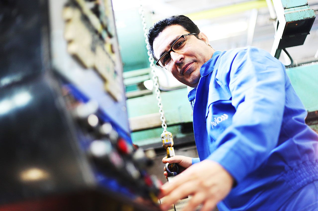 industrial portrait, ritratto industriale, Avio Aereo